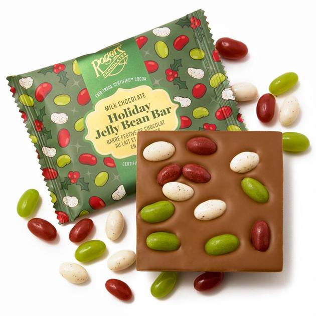 Rogers Milk Chocolate Holiday Jelly Bean
